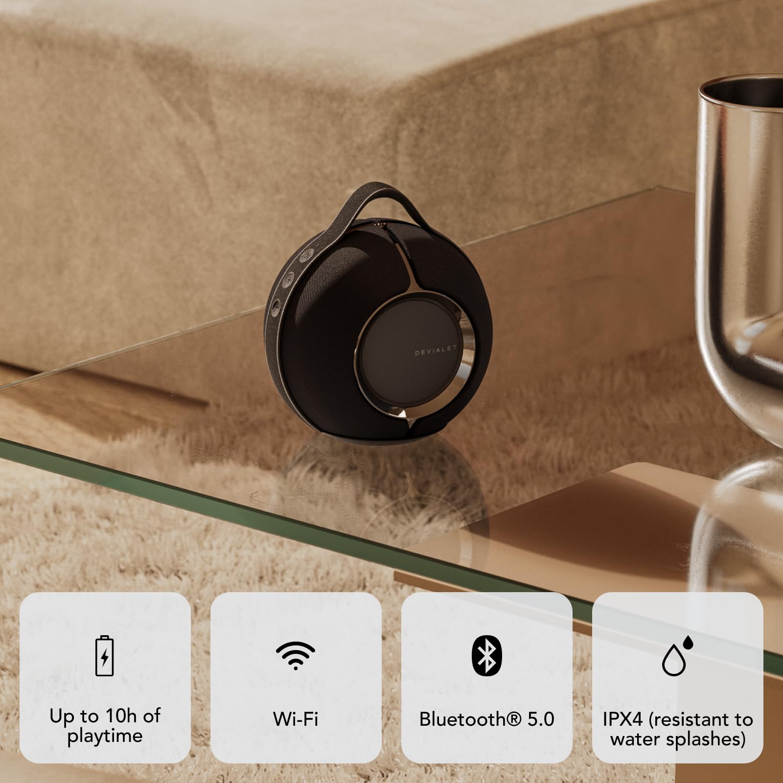 DEVIALET Mania Deep Black